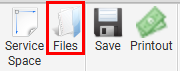 Files button in the button row.