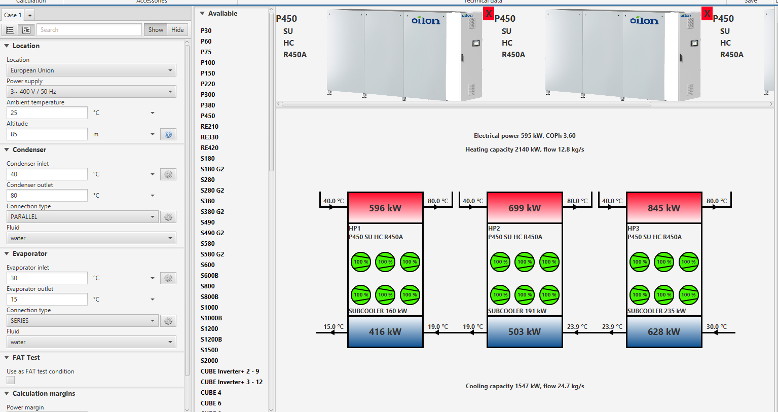 Connection modules: individual temperatures tutorial
