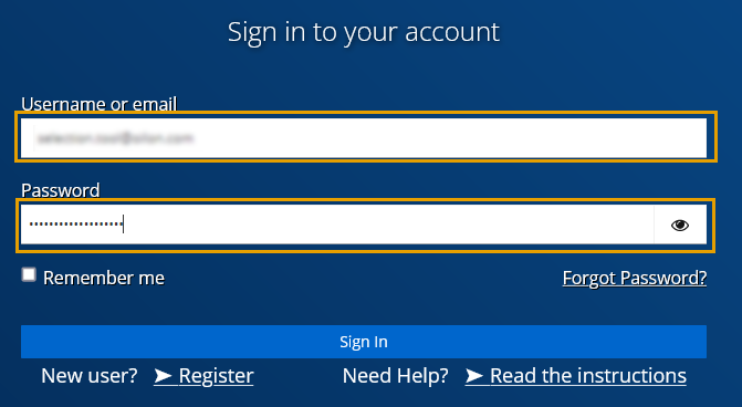 Login using Oilon Auth